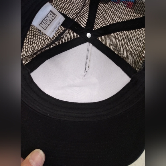 Punisher Marvel Superhero Comic Comics Authentic Mesh Trucker Cap Hat - Picture 9 of 10